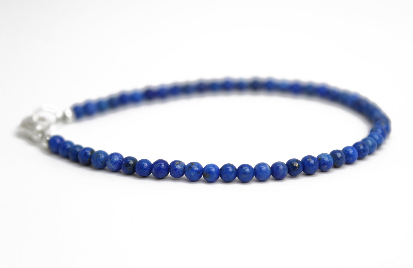 3mm Denim Lapis Lazuli Bracelet