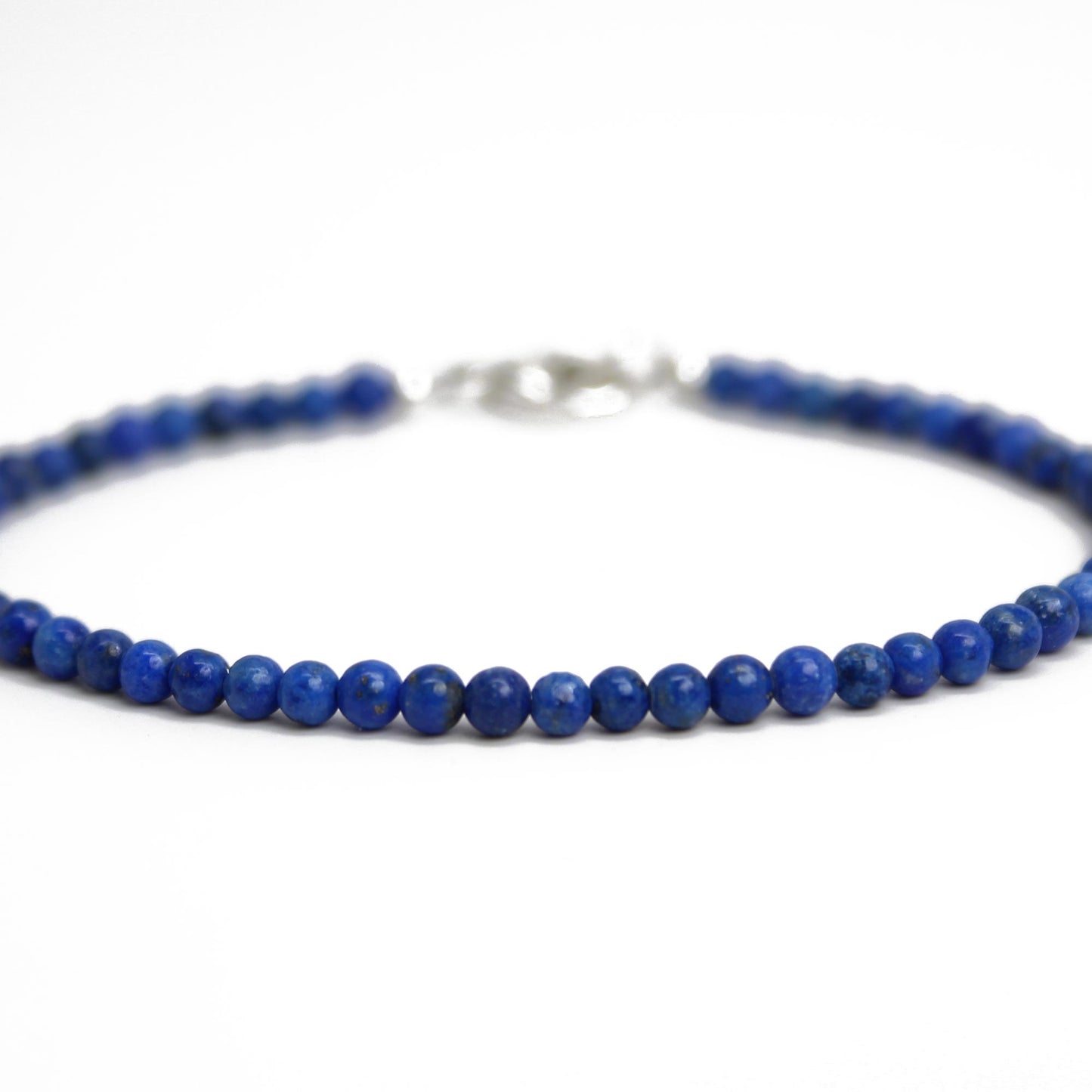 3mm Denim Lapis Lazuli Bracelet