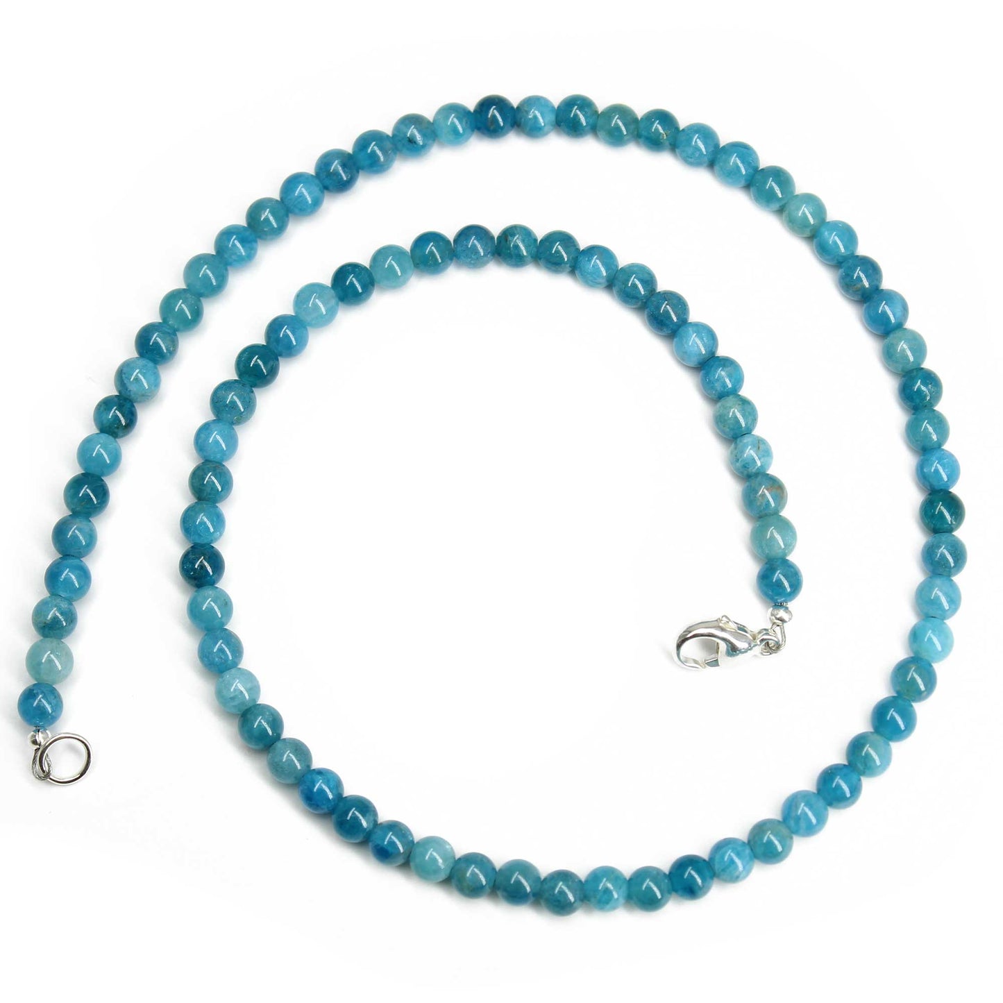 Apatite Bead Necklace Strand
