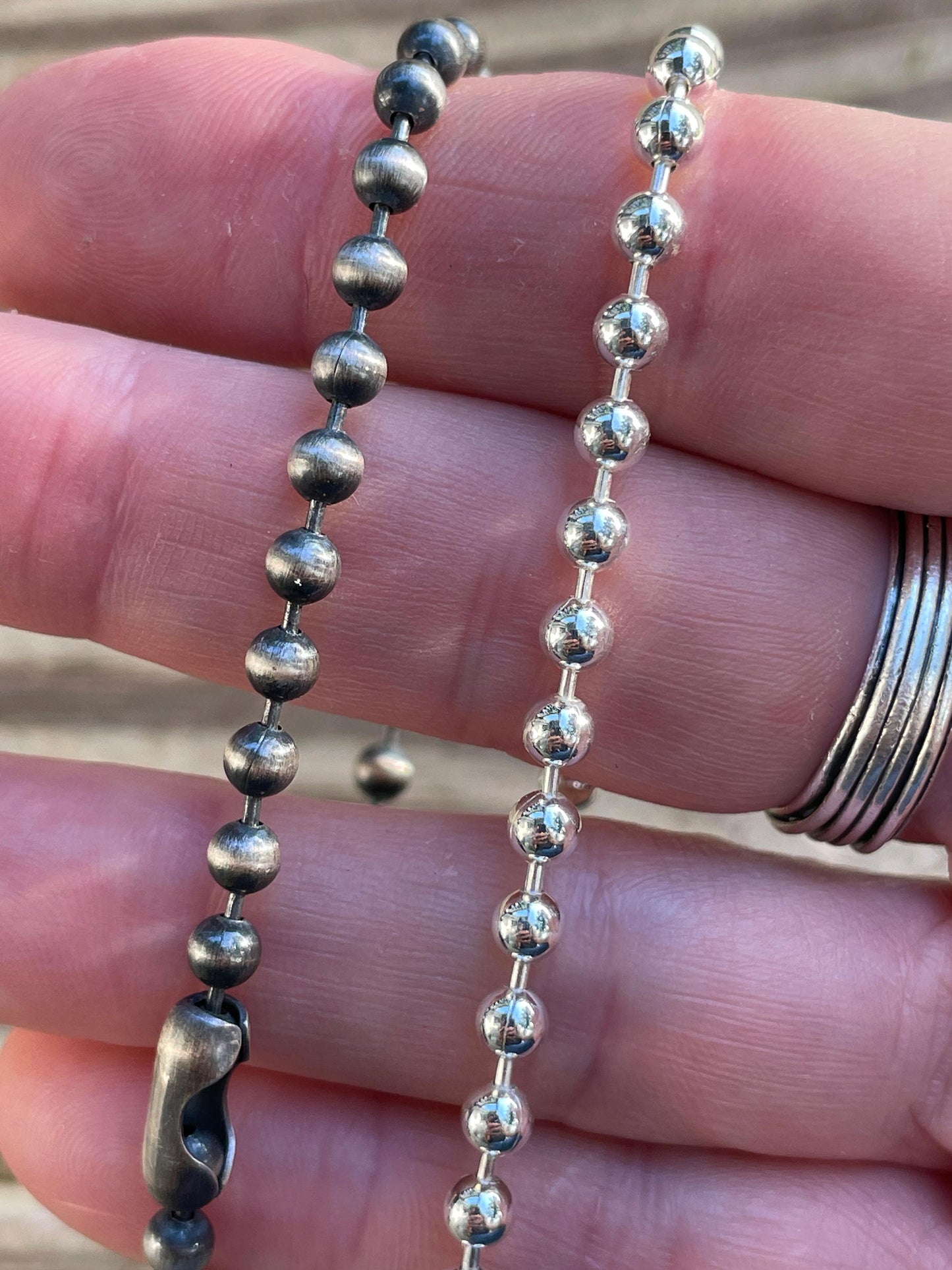 4mm Sterling Silver Ball Chain'