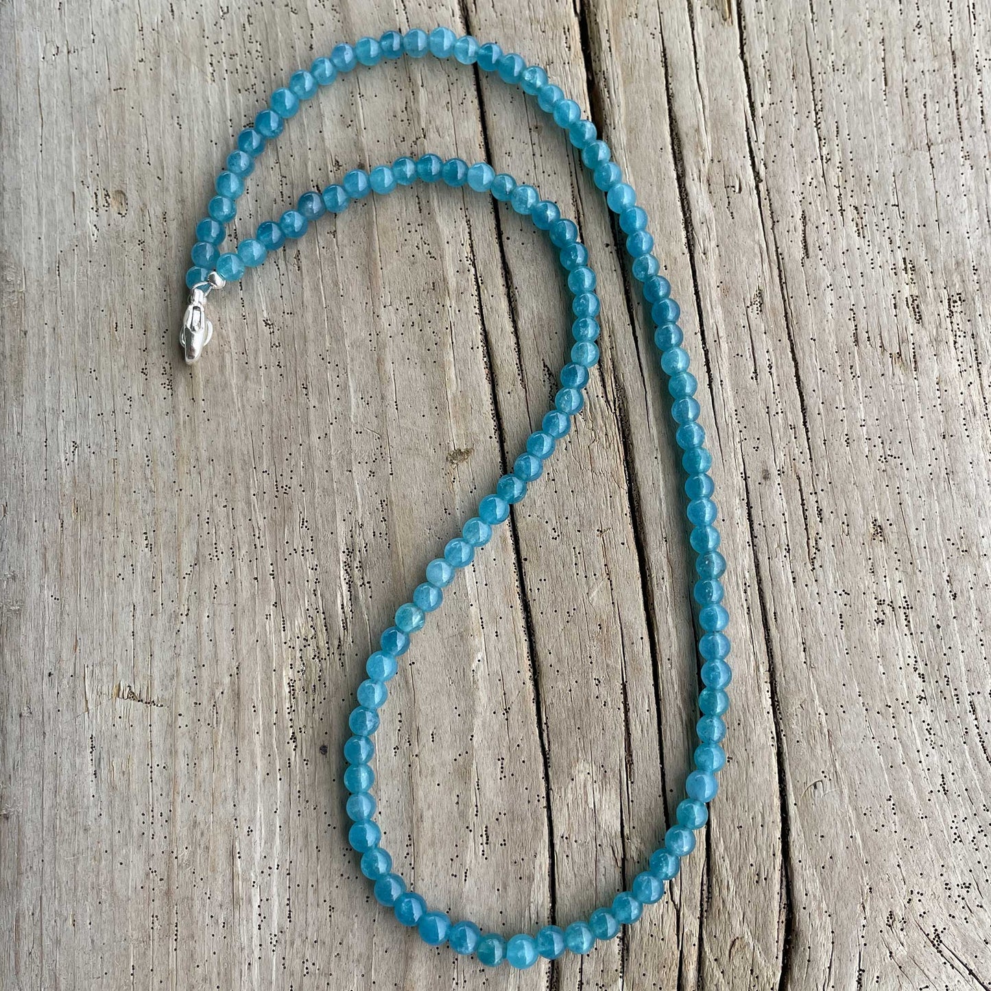 Blue Quartz Necklace
