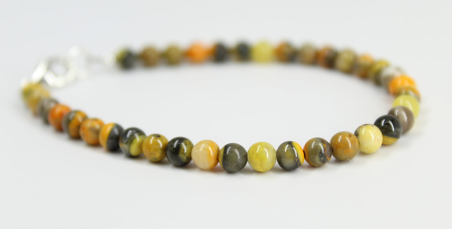 Bumble Bee Jasper Bracelet
