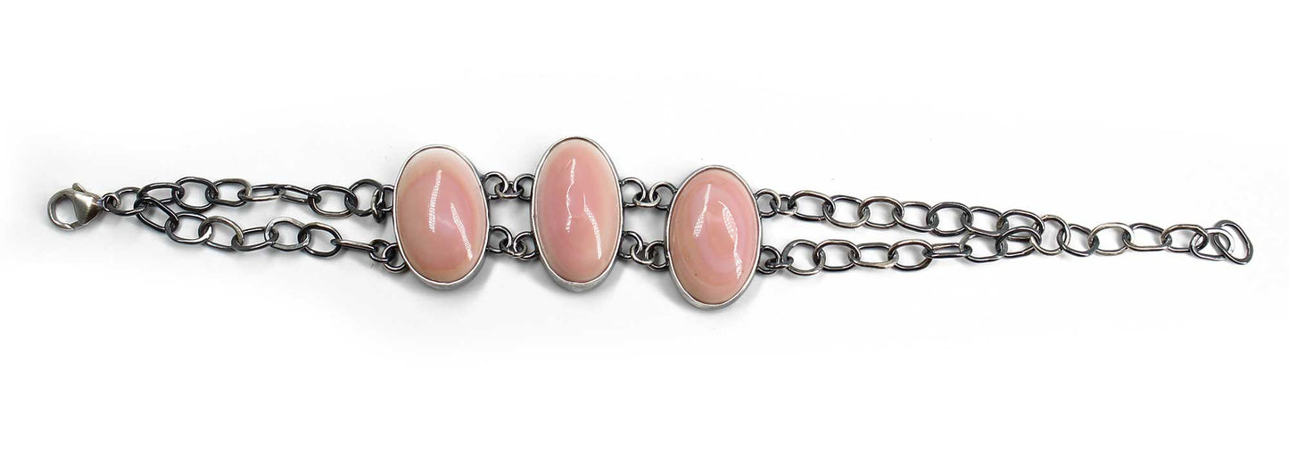 Queen Conch Shell Bracelet in Sterling Silver