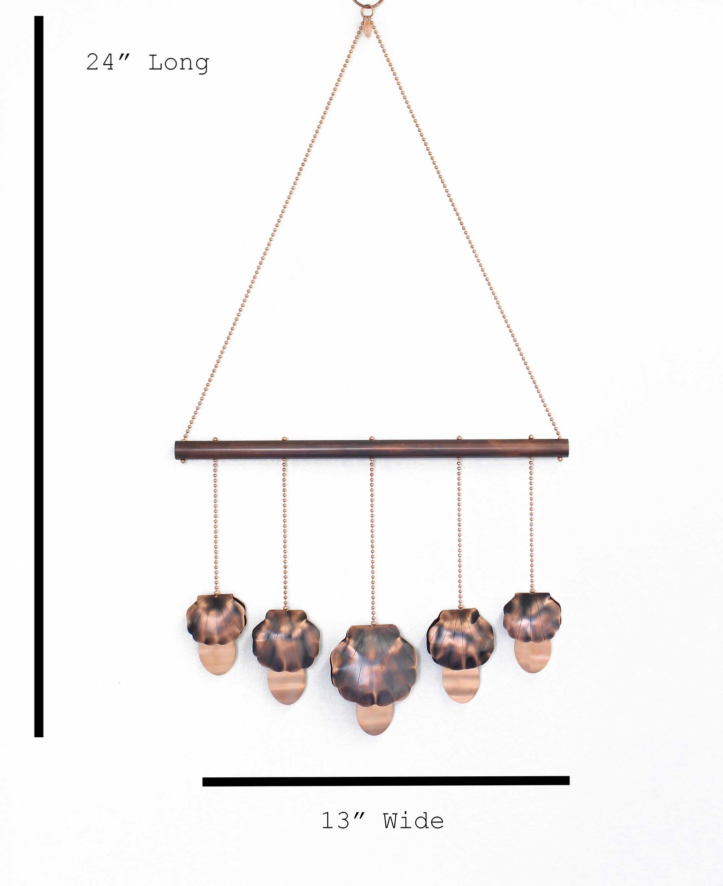 Copper Shell Windchime