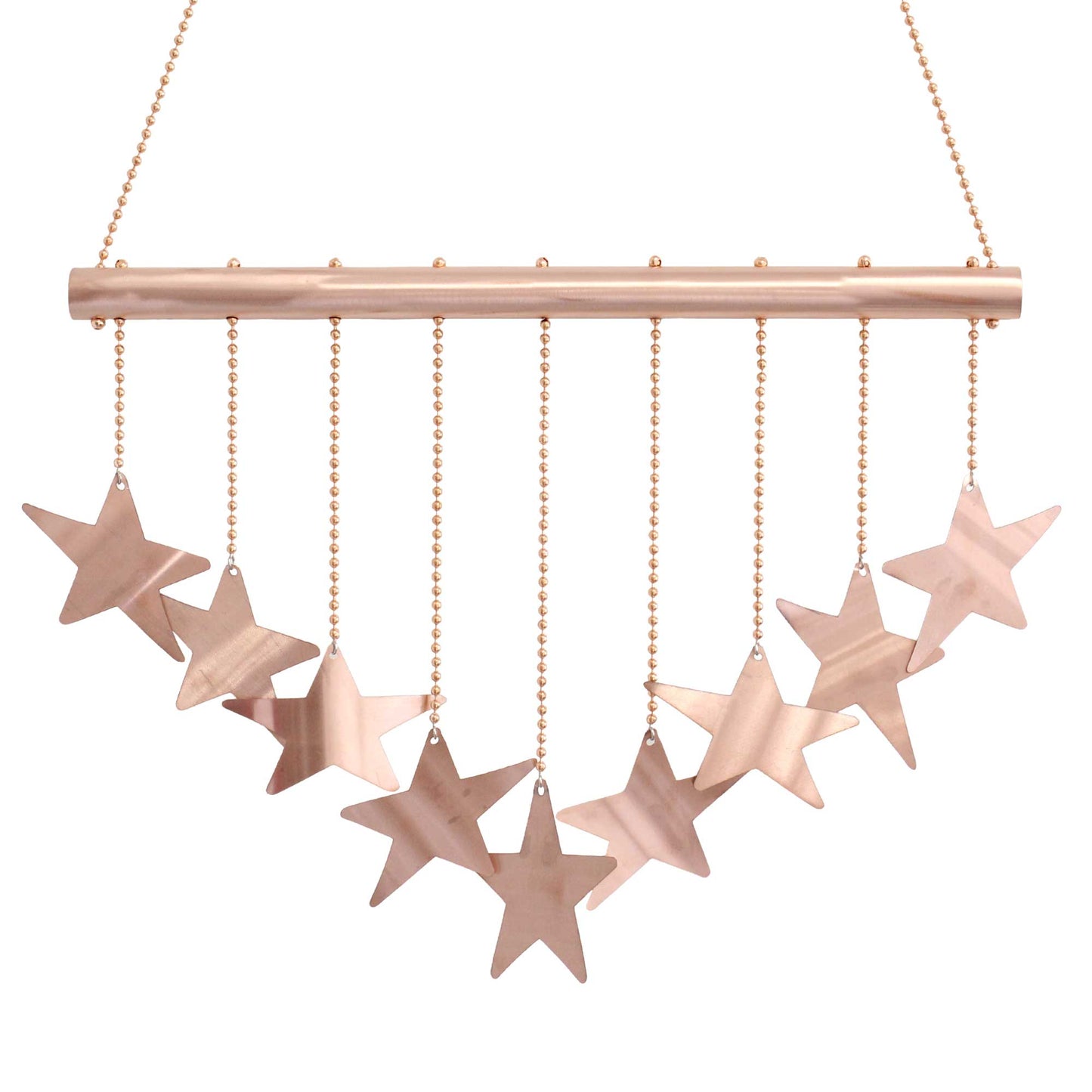 Copper Star Wind Chime