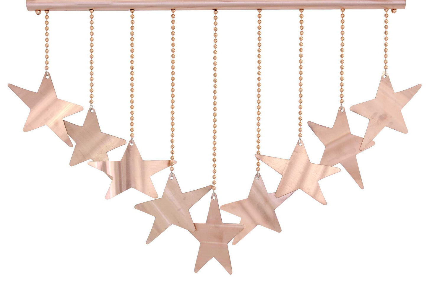 Copper Star Hanging Mobile