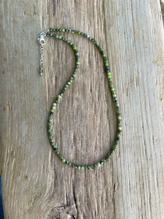 Nephrite Jade Choker Necklace