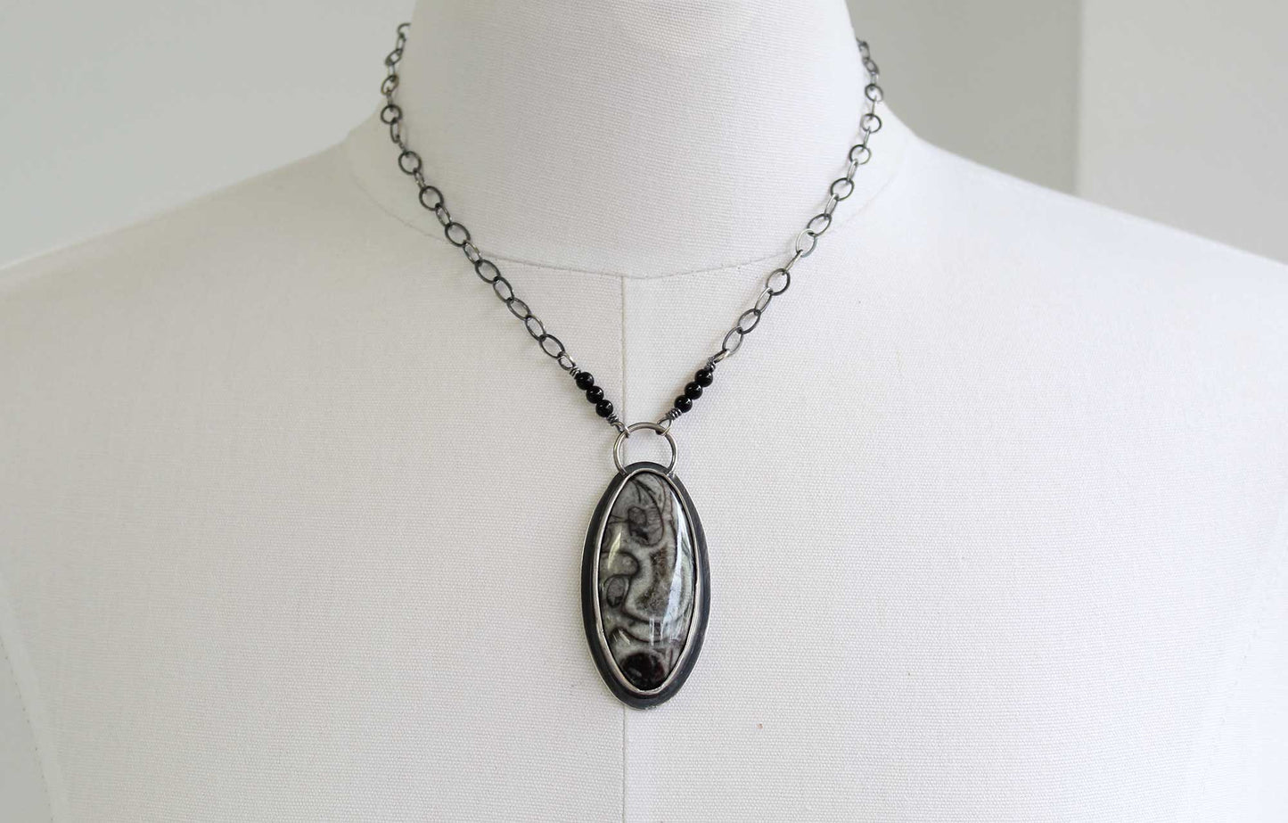 Picasso Ammonite Necklace