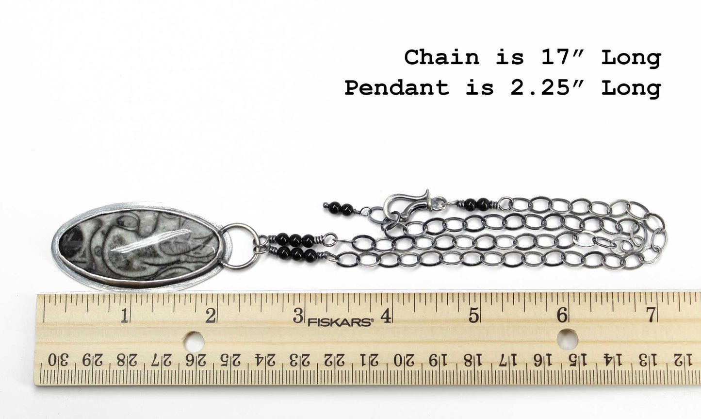 Picasso Ammonite Necklace