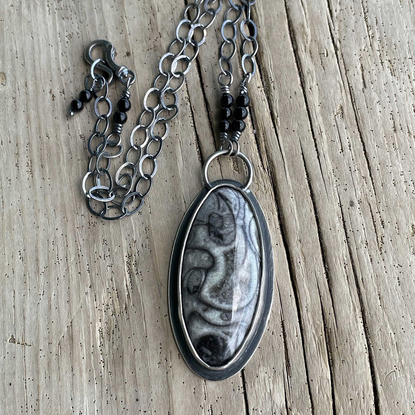 Picasso Ammonite Necklace