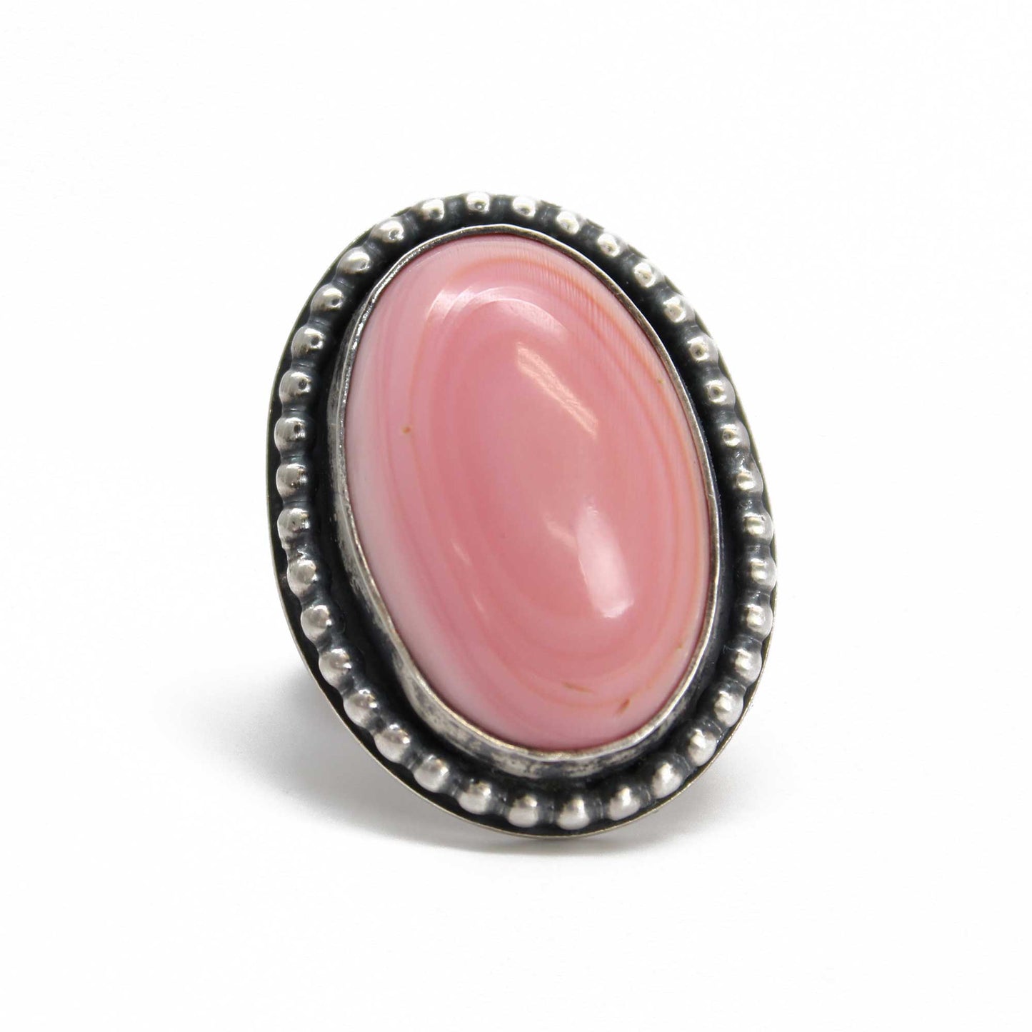 Pink Queen Conch Ring Sterling Silver Size 8 USPink Queen Conch Ring Sterling Silver Size 8 US