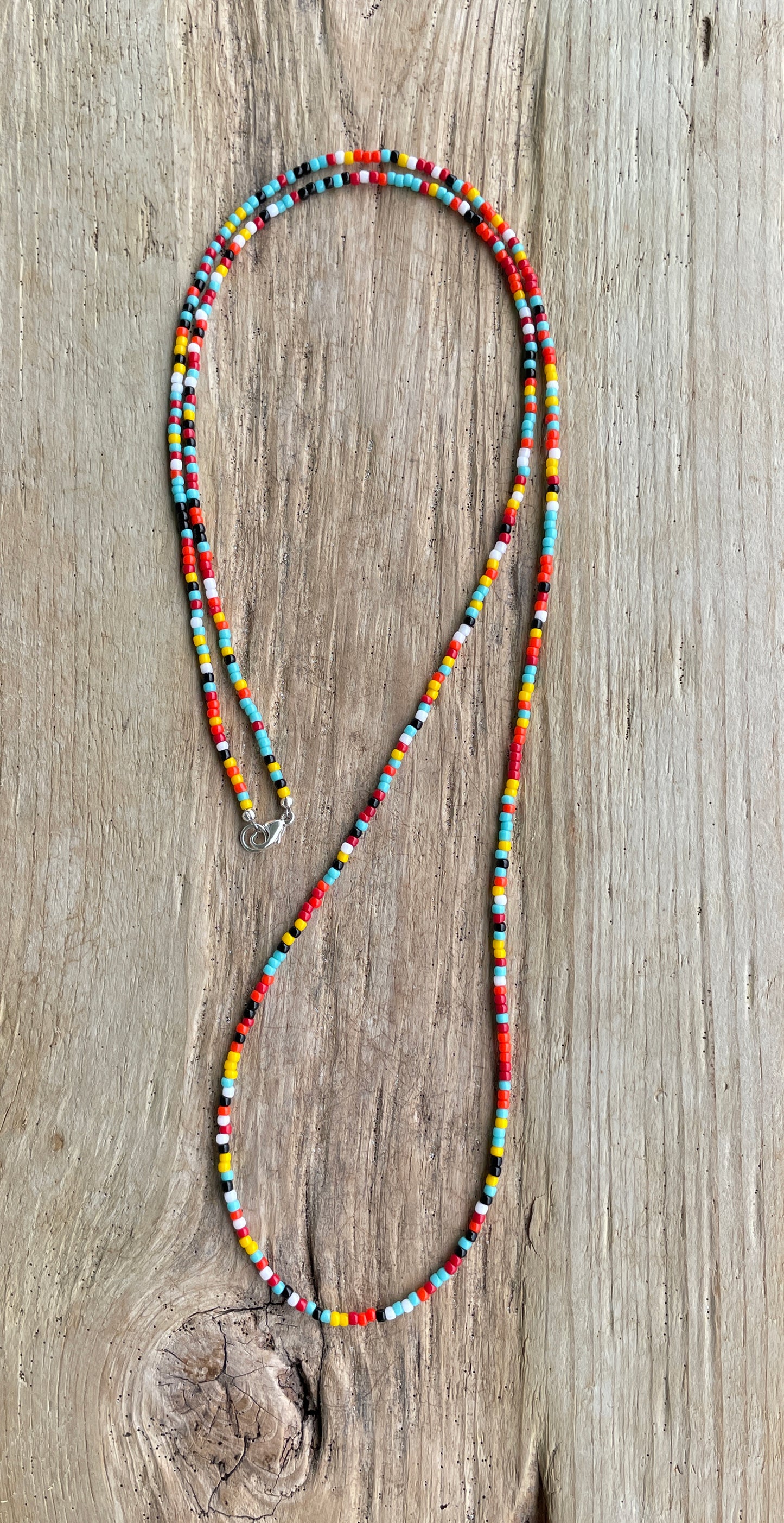 Southwestern Seed Bead Necklace