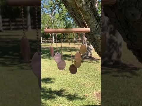 Load and play video in Gallery viewer, Small Copper Wind Chime
