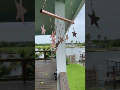 Copper Star Wind Chime