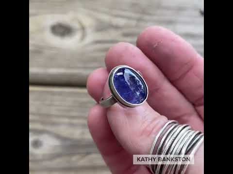 Load and play video in Gallery viewer, Handmade Tanzanite Ring
