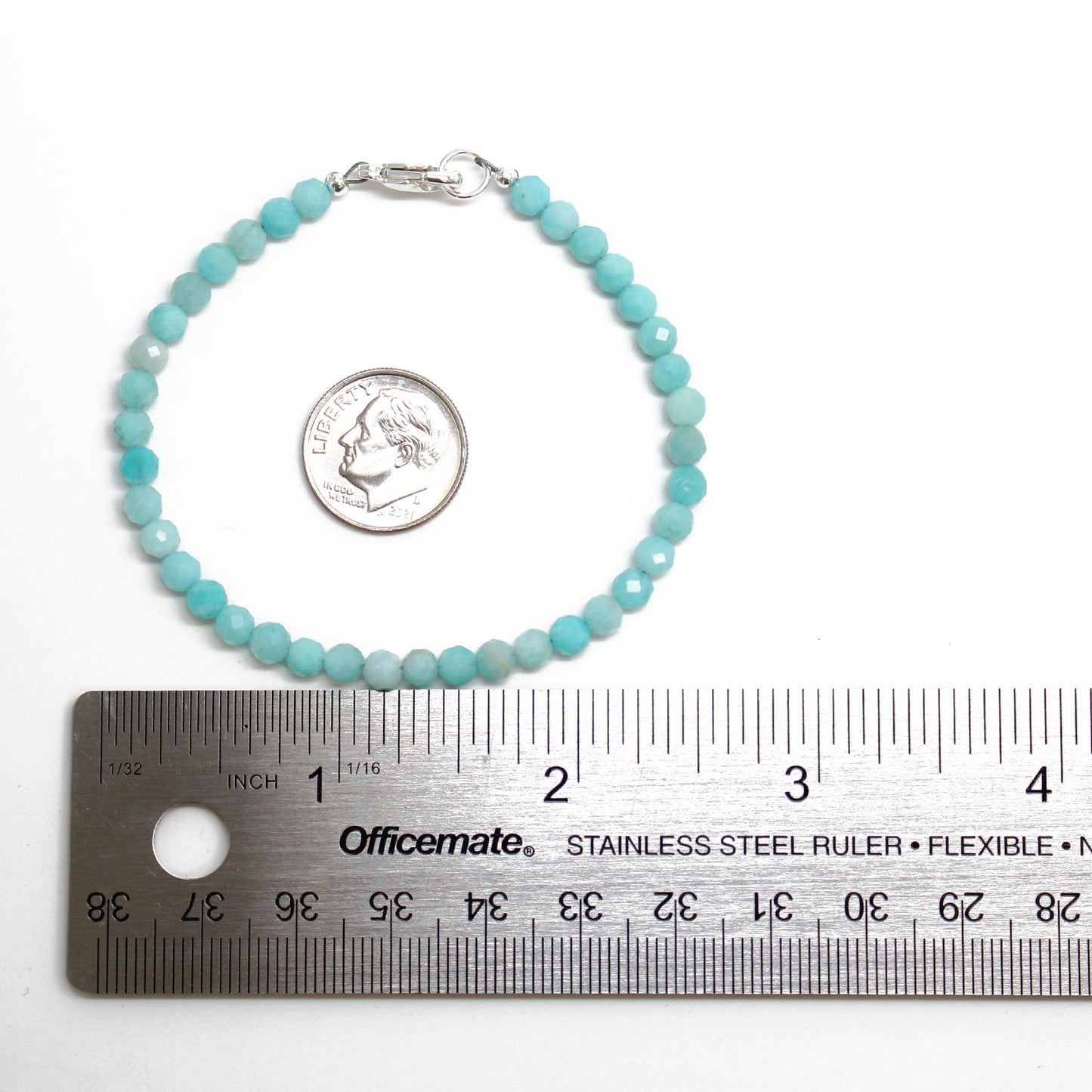 Amazonite Bead Bracelet