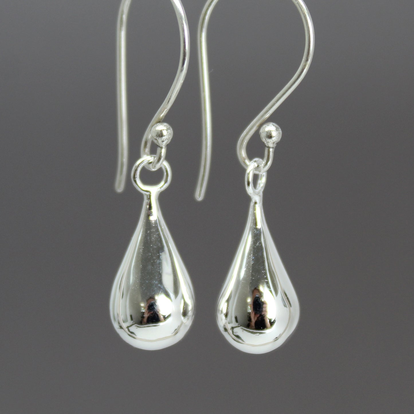 Sterling Silver Teardrop Earrings