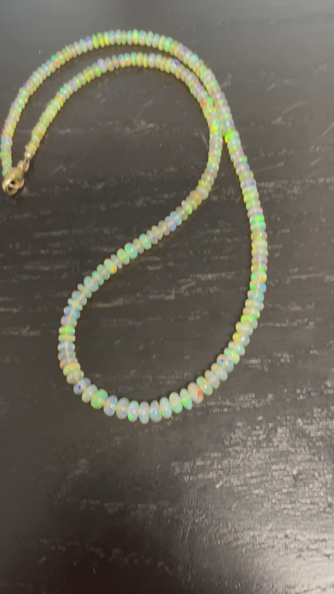 Ethiopian Opal Beads | Natural Opal Beads | Boho Jewelry Necklace | Wholesale Opal Beads Necklace | Beaded Necklace | outlet Welo Opal Necklace |