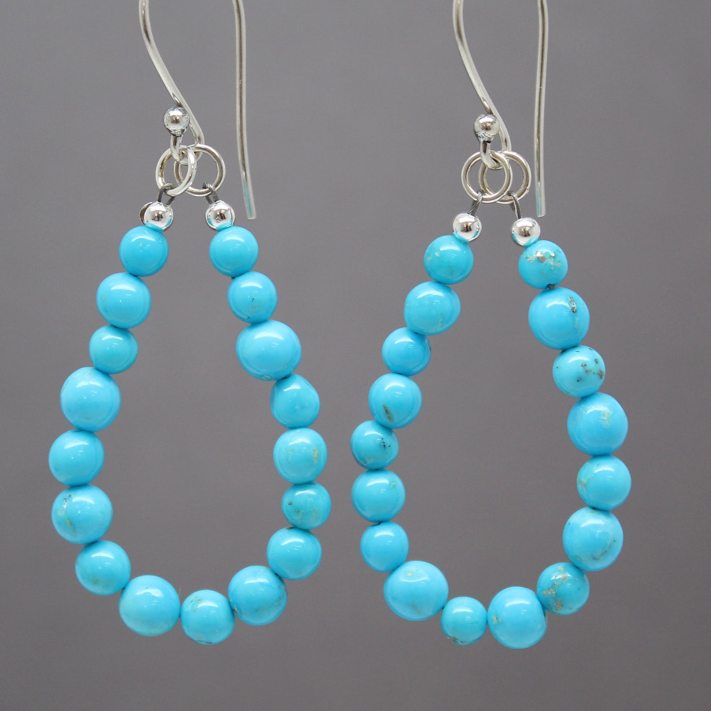BlueBird Turquoise Teardrop Earrings