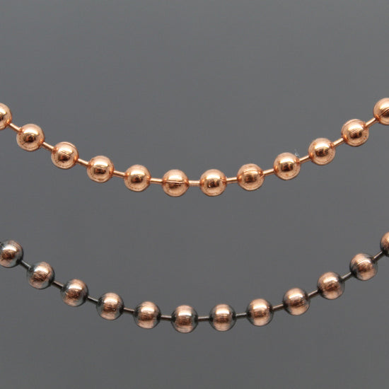 Antiqued Copper Necklace