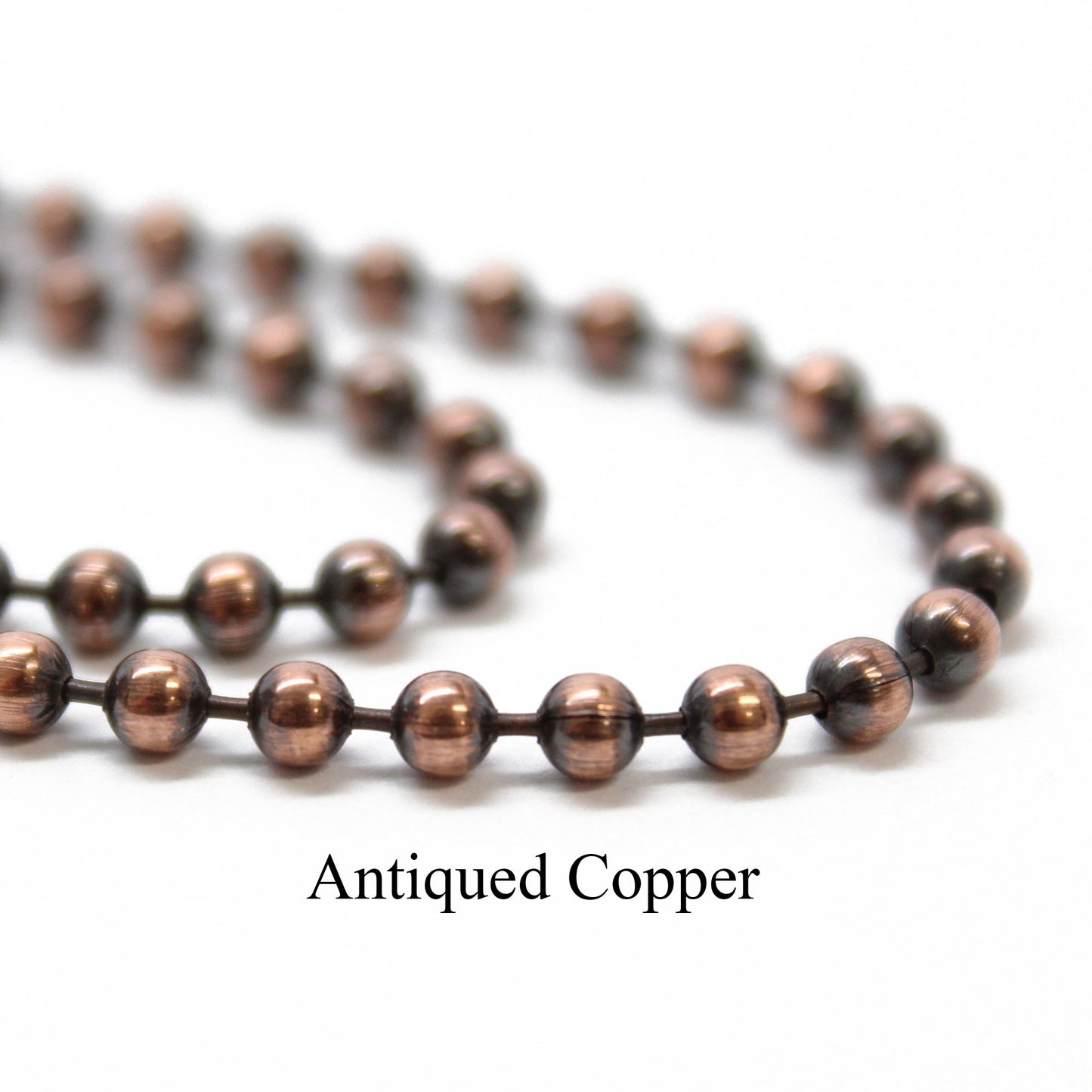 Antiqued Copper Necklace