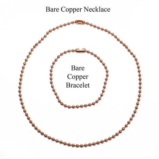 Copper Ball Chain Necklace