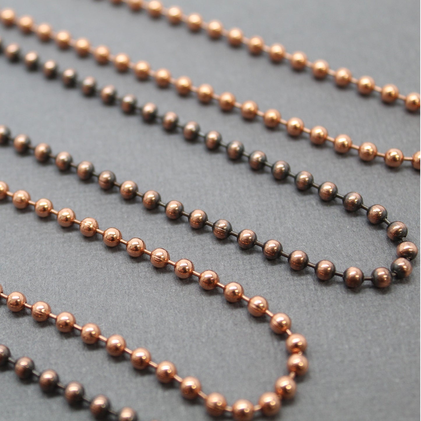 Antiqued Copper Necklace