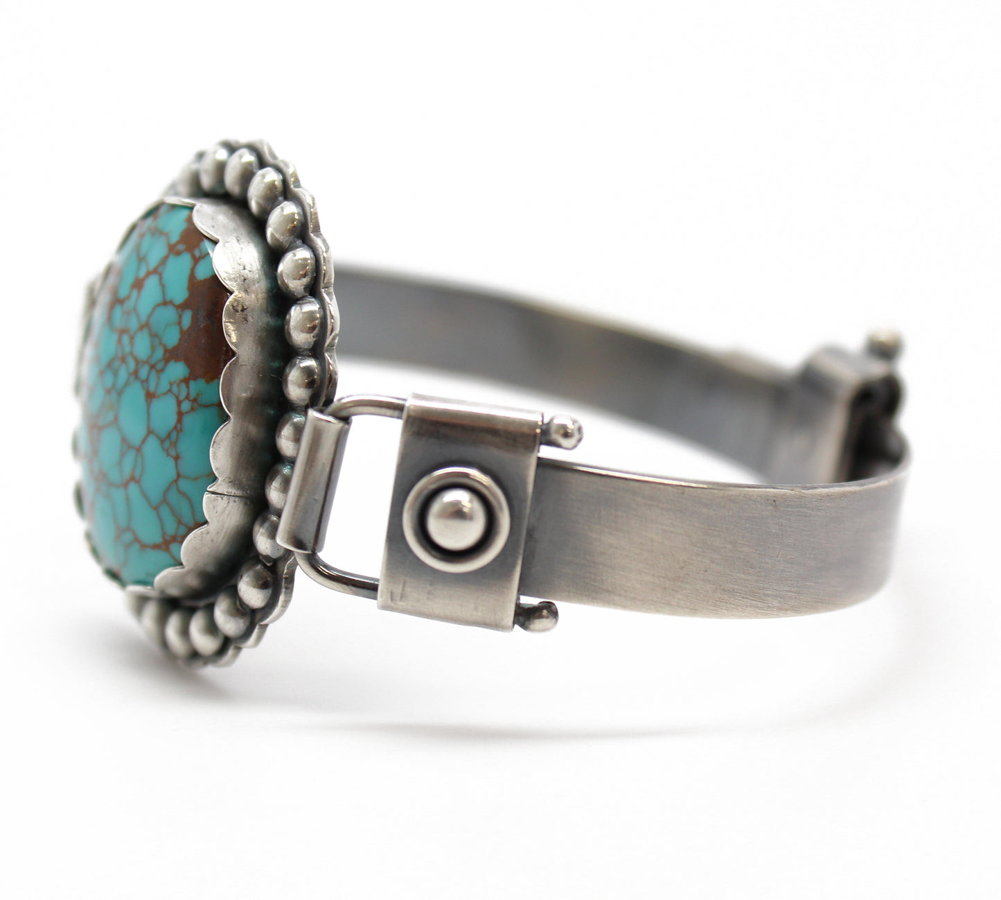 Pilot Mountain Turquoise Bracelet in Sterling Silver