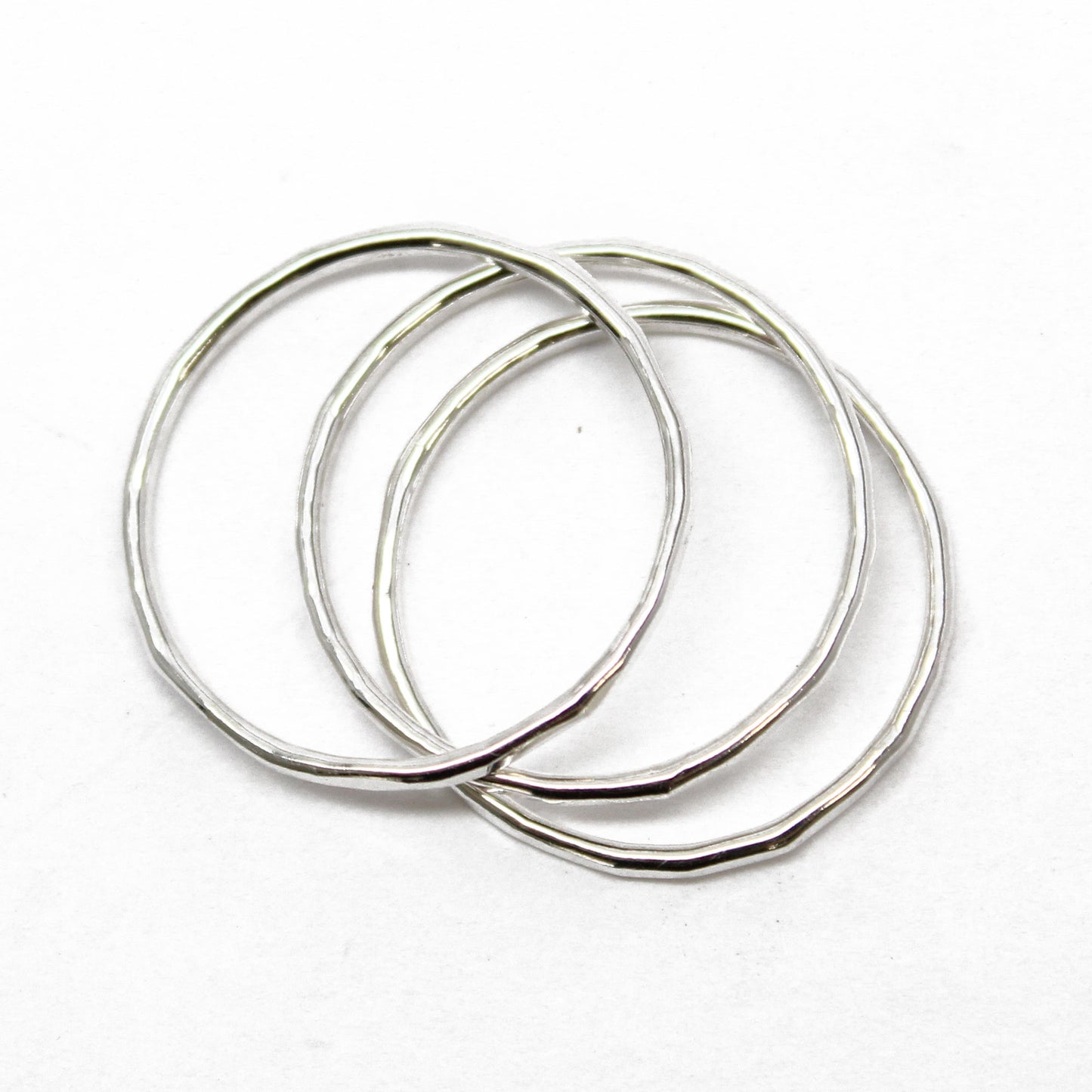 Handmade Silver Stacking Rings