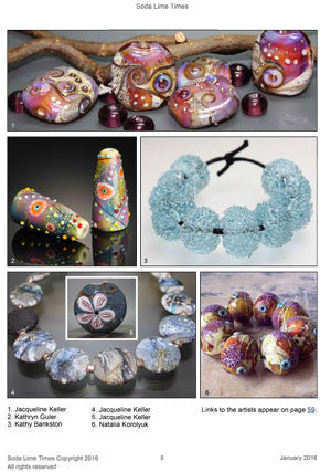 My Lampwork Sugar Beads Have Been Featured!