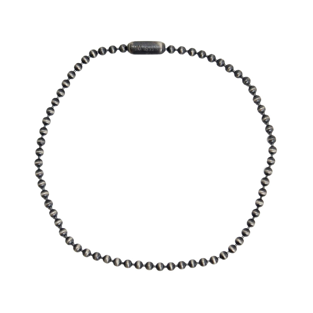 
                      
                        2mm Sterling Silver Bead Ball Chain Bracelet or Necklace
                      
                    