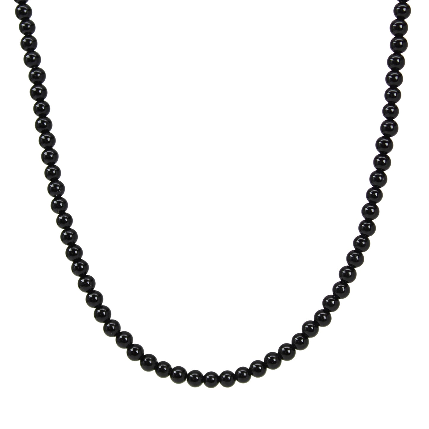 3mm Black Onyx Necklace