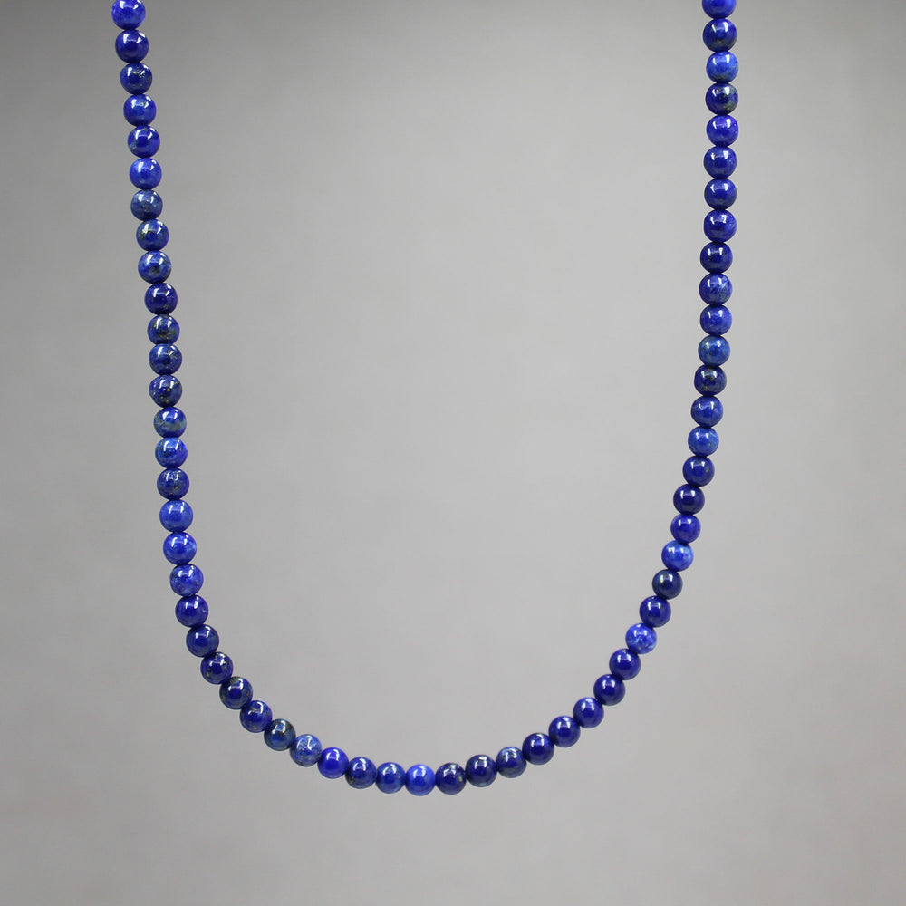 
                      
                        3mm Lapis Lazuli Bead Necklace
                      
                    