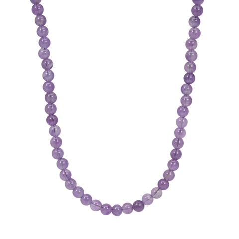 Amethyst Bead Necklace Strand
