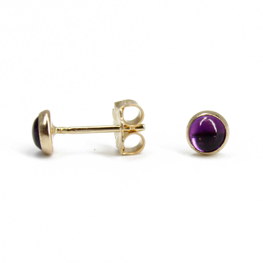 
                      
                        Amethyst Stud Earrings 4mm
                      
                    