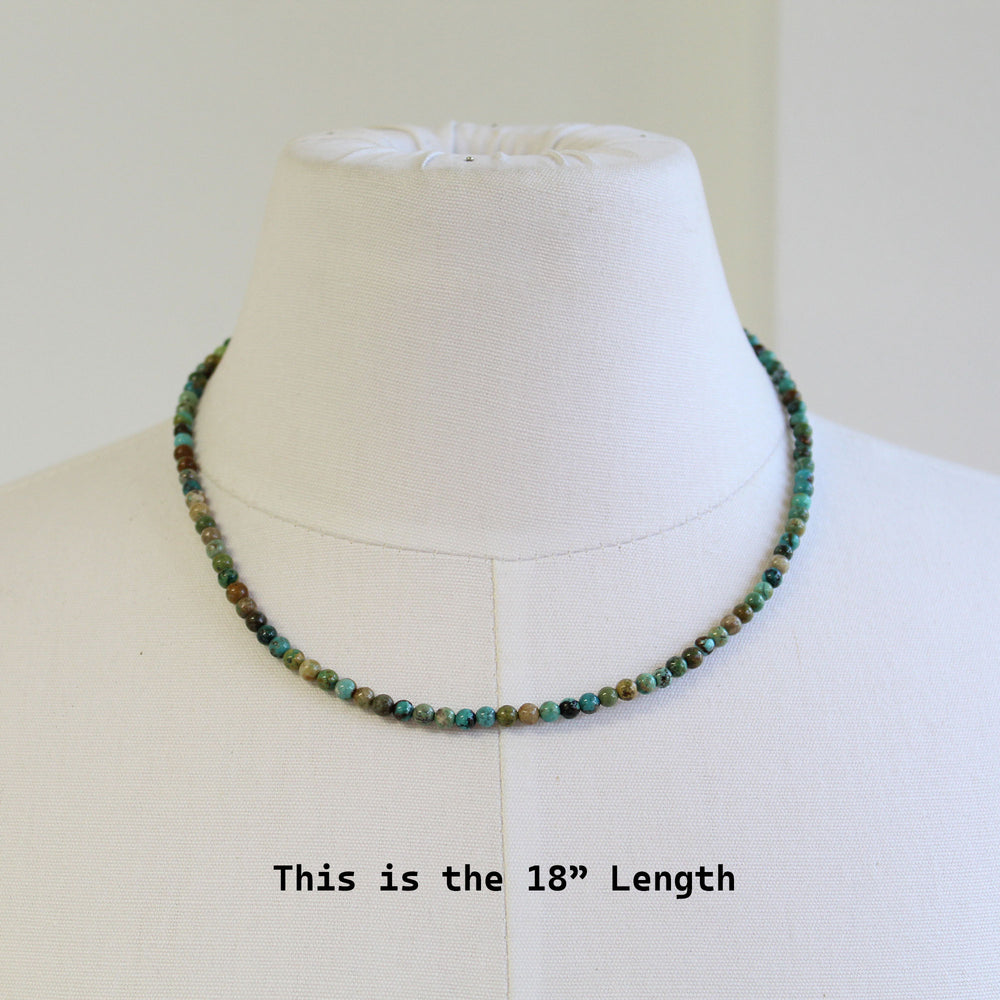 
                      
                        18" Mixed Turquoise Necklace 
                      
                    