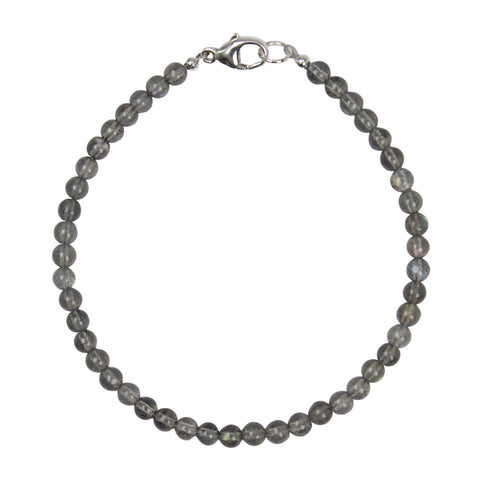 Labradorite Bead Bracelet