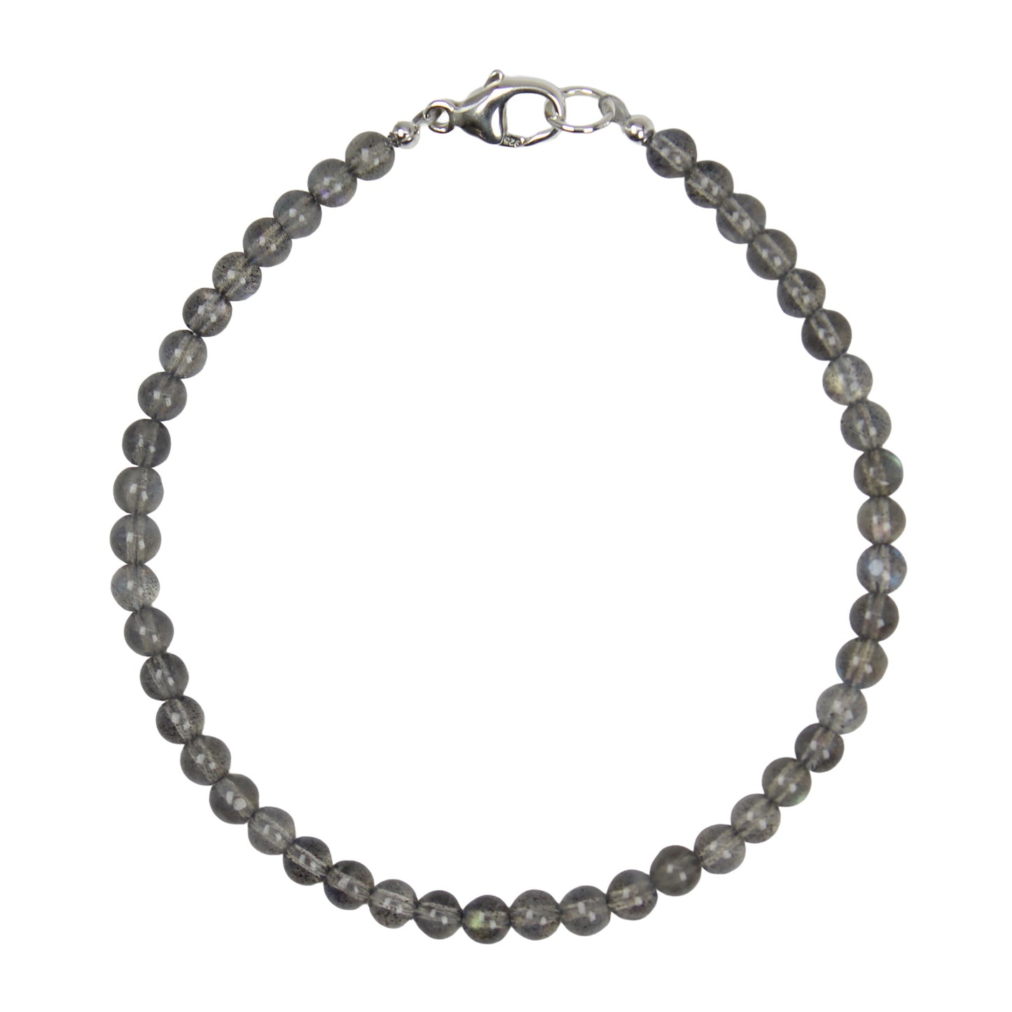 Labradorite Bead Bracelet