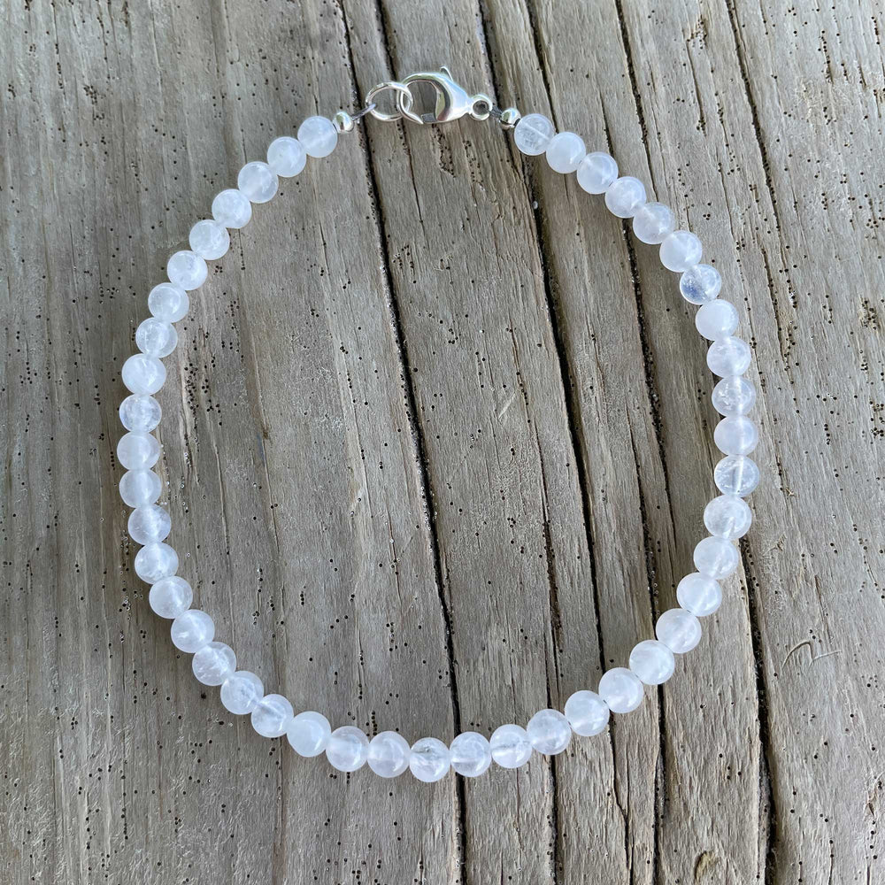 
                      
                        4mm Moonstone Bracelet
                      
                    