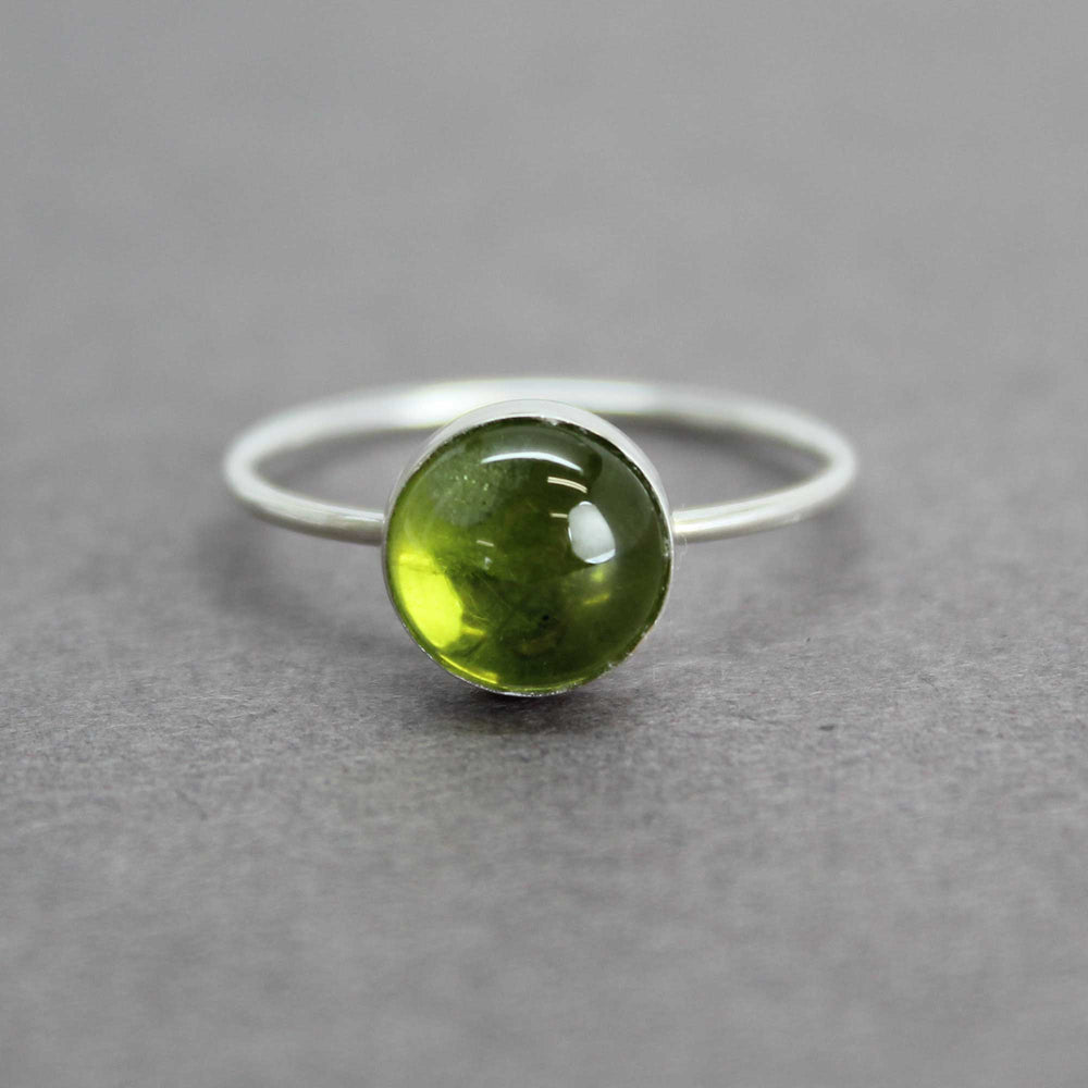 
                      
                        Vesuvianite Ring in Sterling Silver, Size 7 US
                      
                    