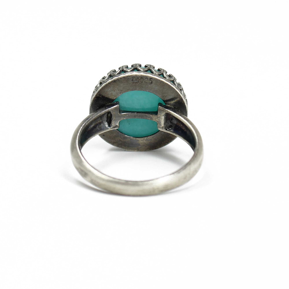 
                      
                        Amazonite Ring in Sterling Silver 7 US
                      
                    