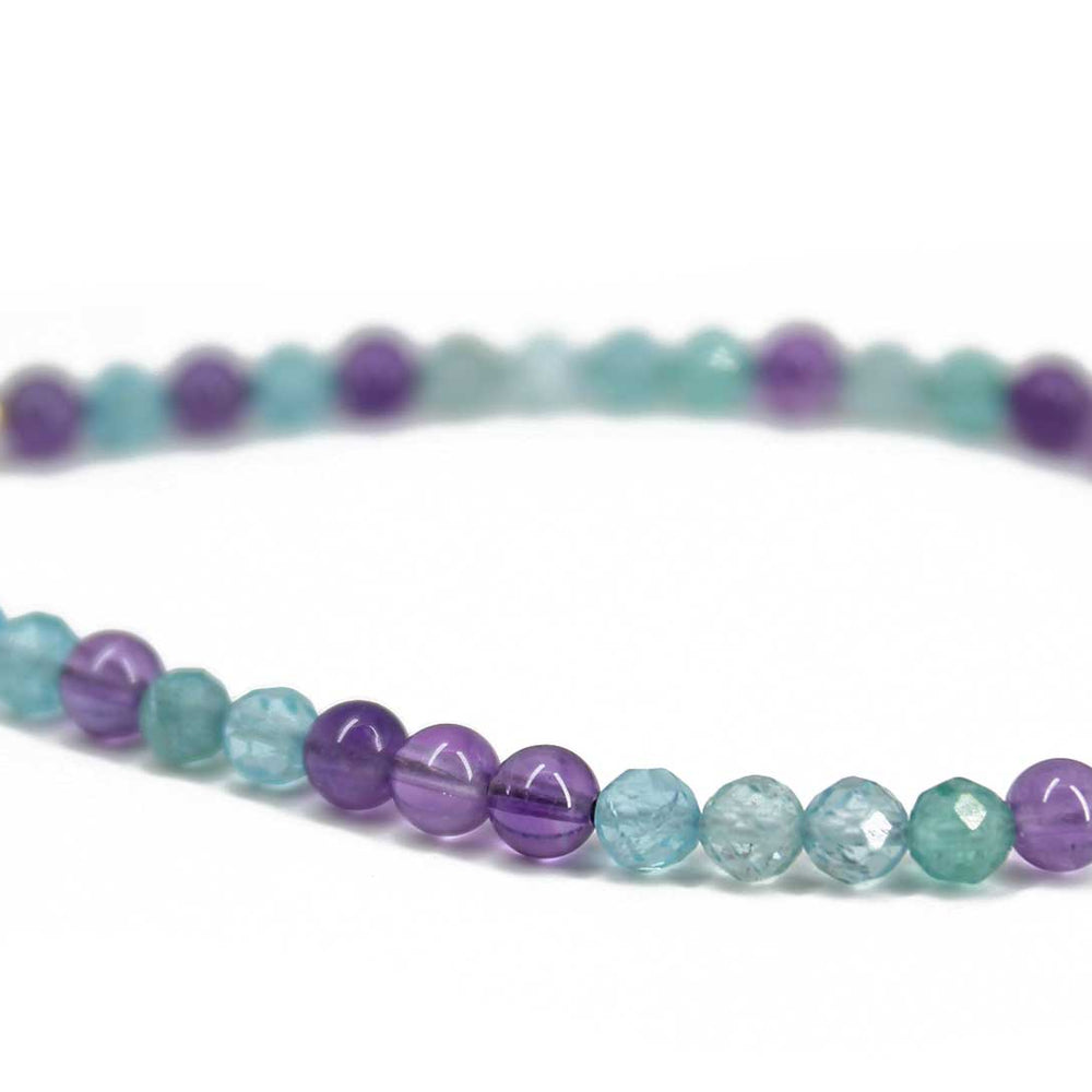 
                      
                        Apatite and Amethyst Bracelet
                      
                    