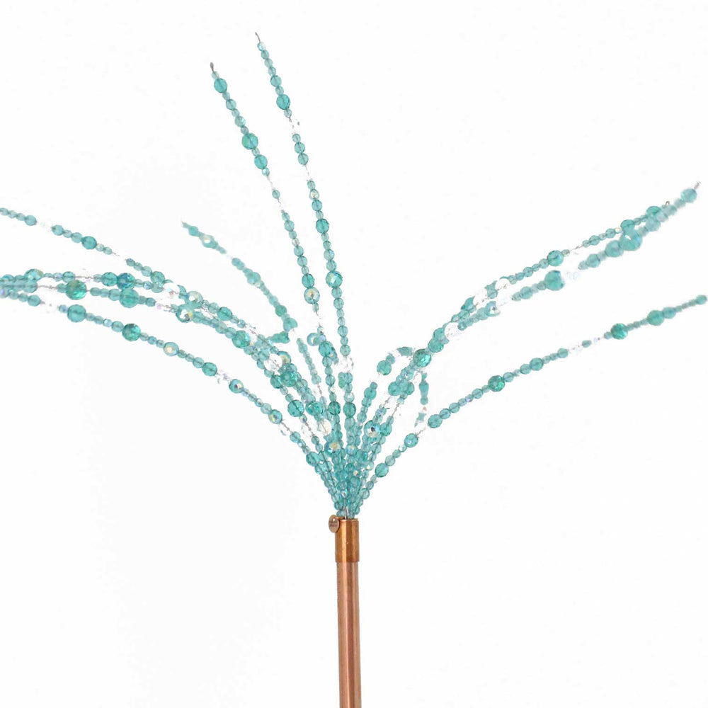 
                      
                        Aqua Blue Crystal Bead Garden Sparkler
                      
                    