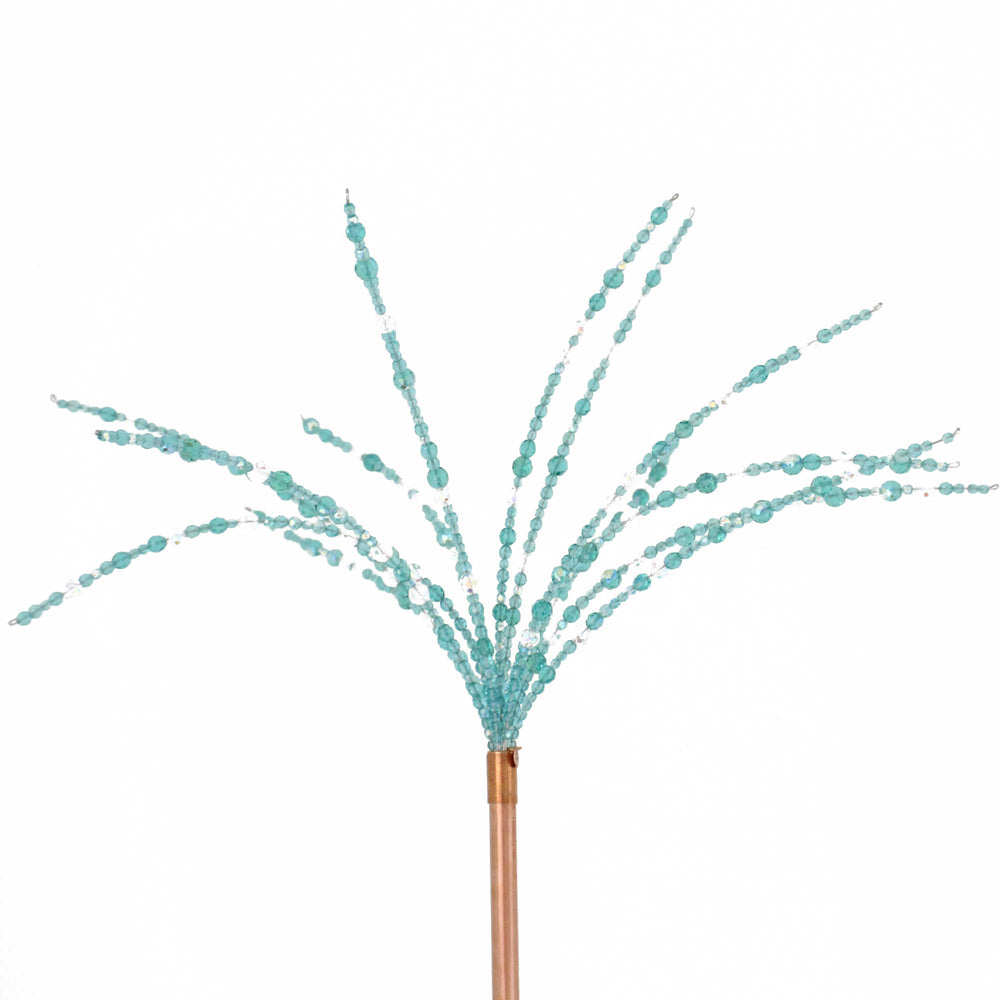 
                      
                        Aqua Blue Crystal Bead Garden Sparkler
                      
                    