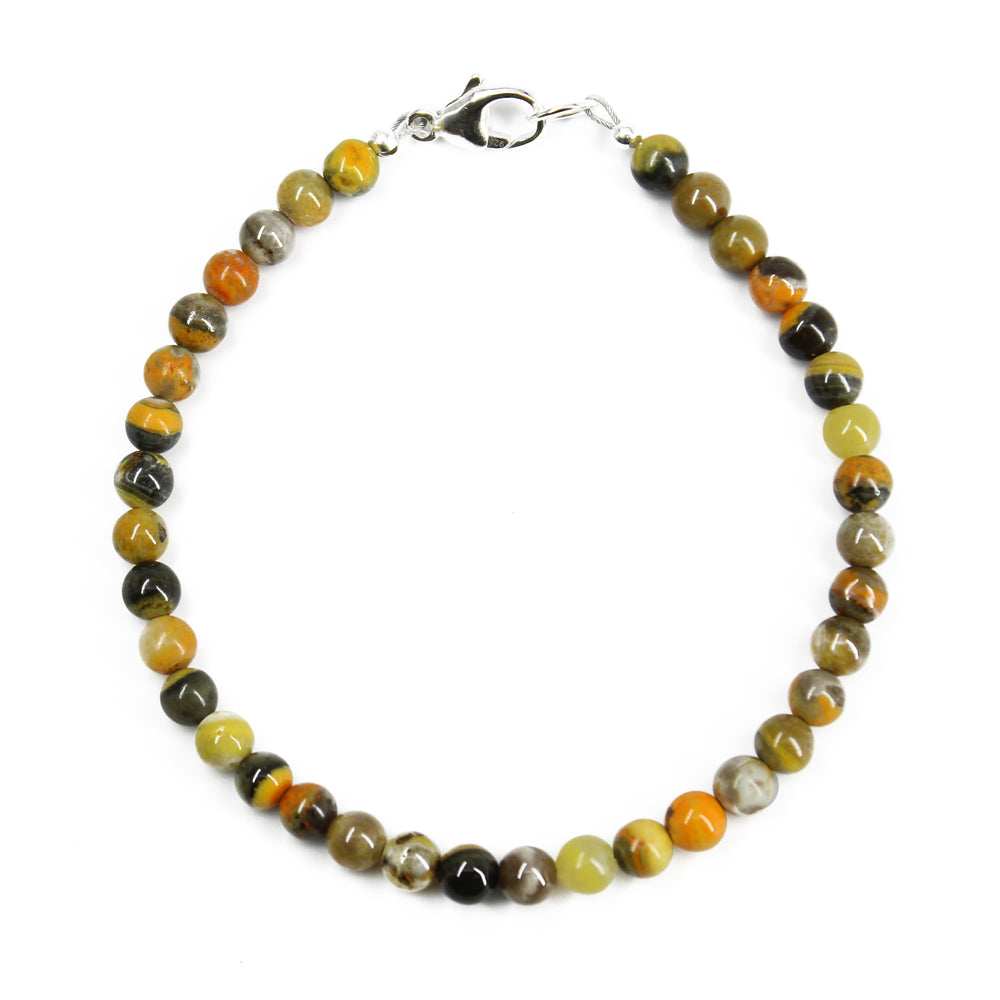 
                      
                        Bumble Bee Jasper Bracelet
                      
                    