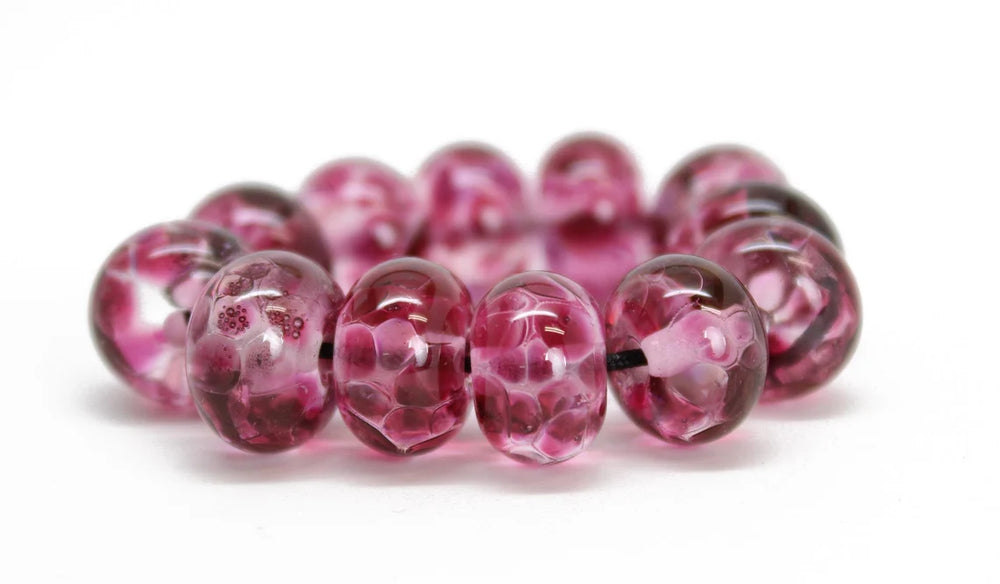 
                      
                        Cranberry Pink Lampwork Beads for Jewelry
                      
                    