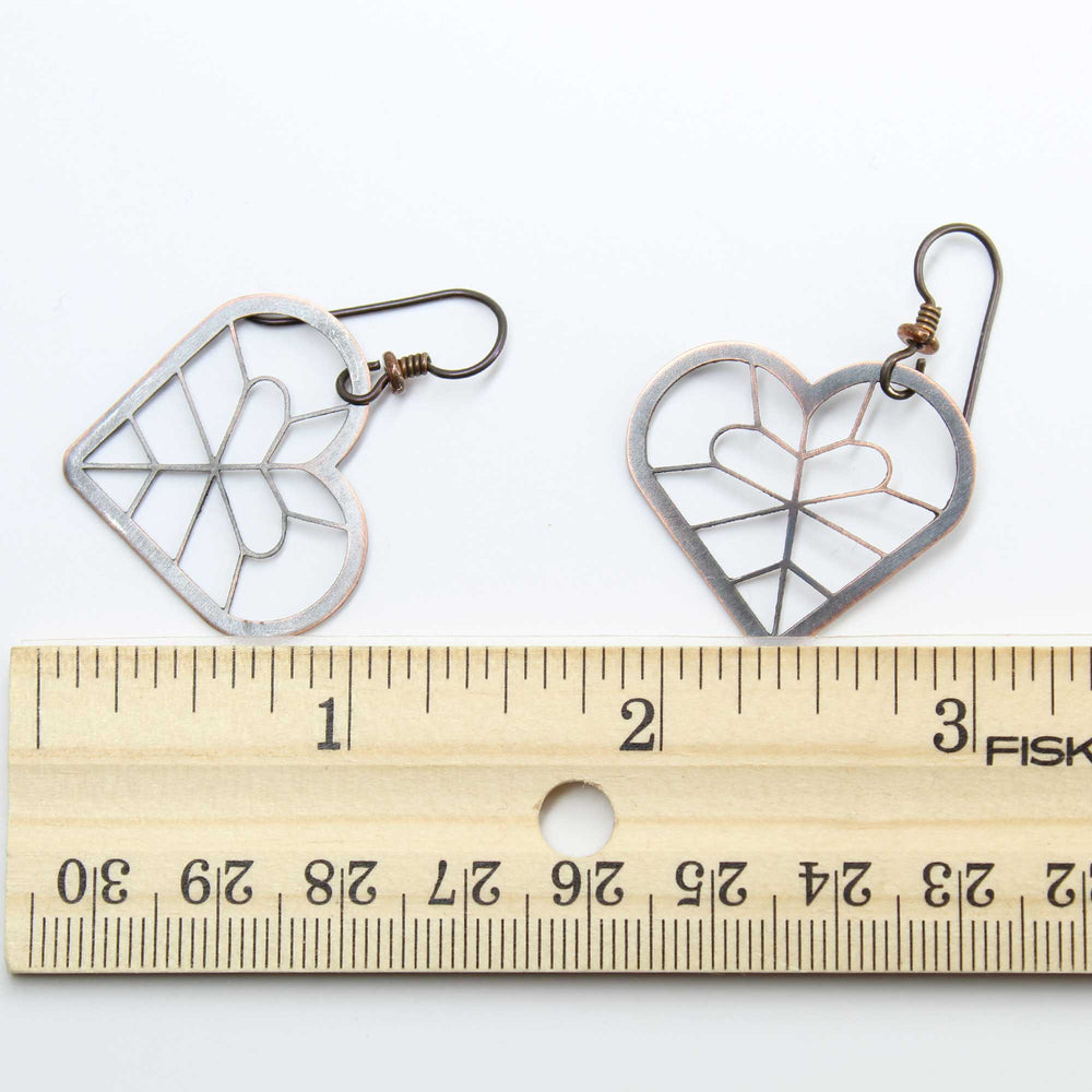 
                      
                        Copper Heart Earrings
                      
                    