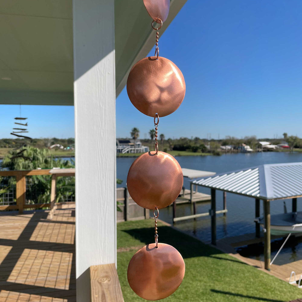 Hanging Copper Wind Spinner