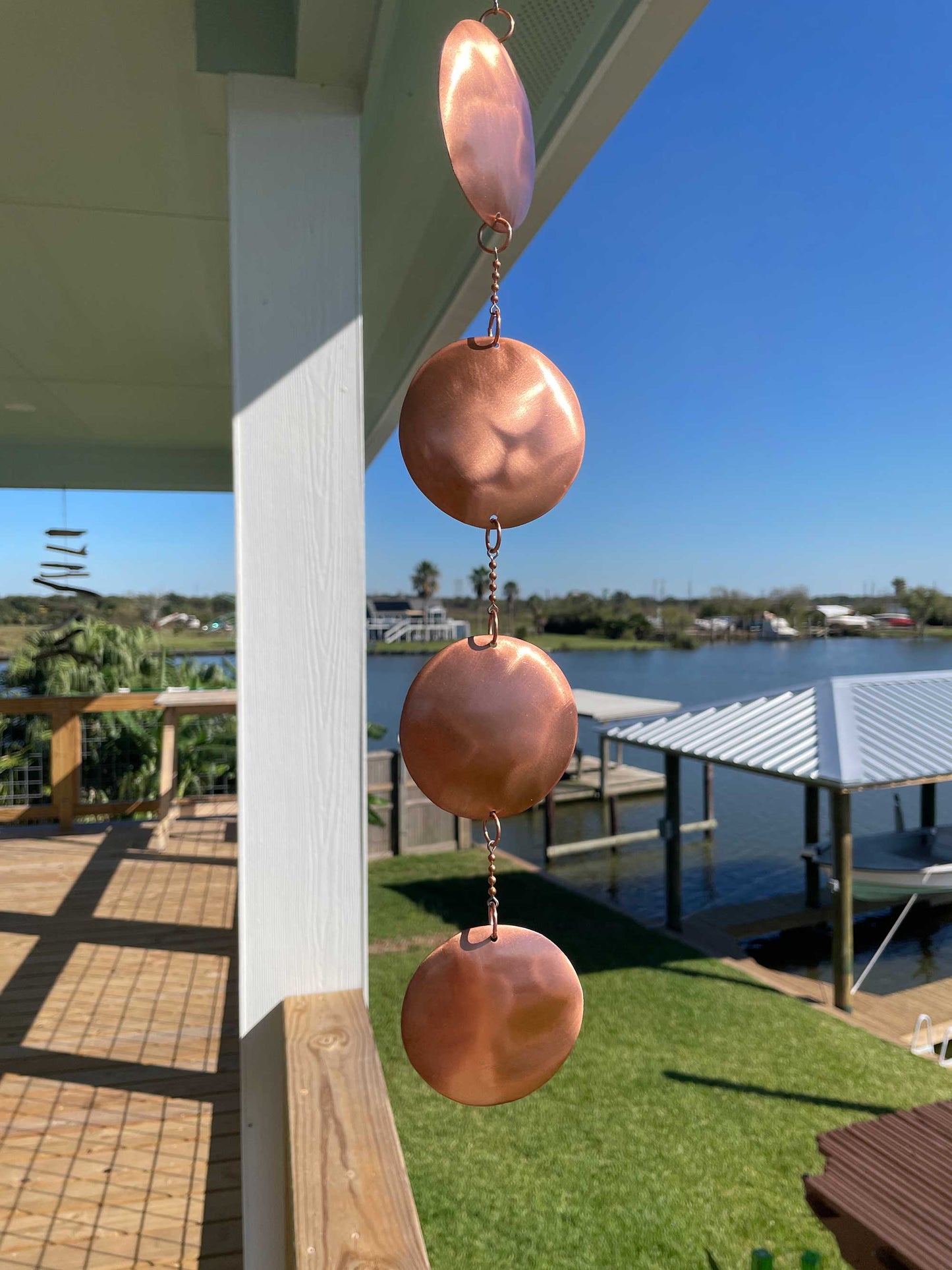 Hanging Copper Wind Spinner