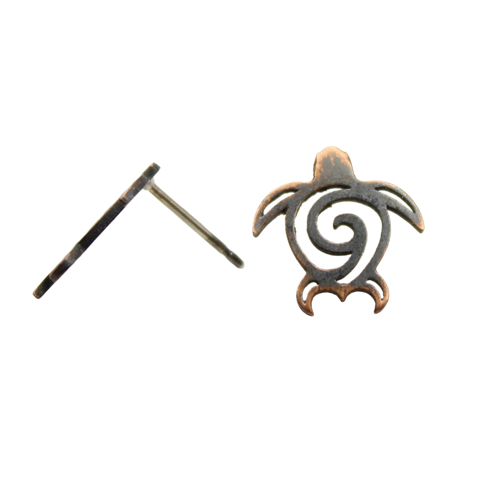 Sea Turtle Stud Earrings